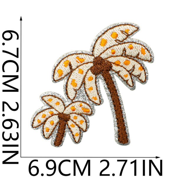oly-aed729fff3491cbac03caefb270c3b3b Wholesale Leopard print embroidered patch