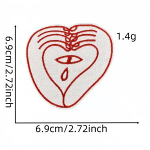 Cartoon color cloth stickers 2#