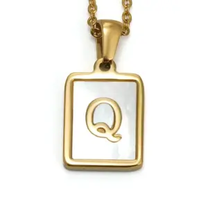 Square White Shell Q