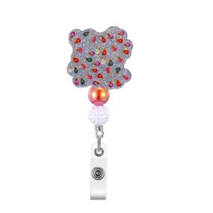 Colored lights - red and white beads