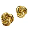 Wholesale New Luxury Geometric Irregular Titanium Steel Necklace Earring Set Fashionable Oil Pressed Ear Studs Elegant Jewelry Set For Women