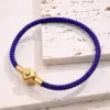 Casual Simple Style Classic Style Simple Solid Color 304 Stainless Steel Wire Rope 18K Gold Plated Bracelets In Bulk
