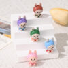Wholesale Cartoon Sitting Crying Baby Cute Rubber Beads with Holes