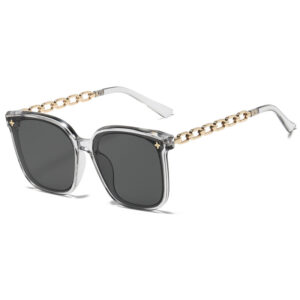 Ordinary black and gray pieces / Transparent gray frame black and gray piece
