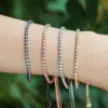 Wholesale Geometric Multicolor Copper Fashion Bracelets Bangle