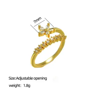 J131 Golden Five-Leaf Flower