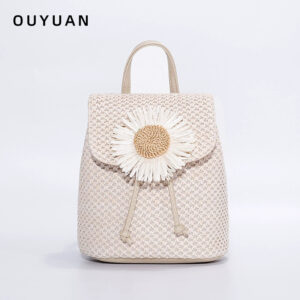 Beige sunflower / 18*14*20cm