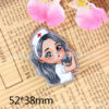 Wholesale Cartoon Letter Rainbow Heart Bag Acrylic