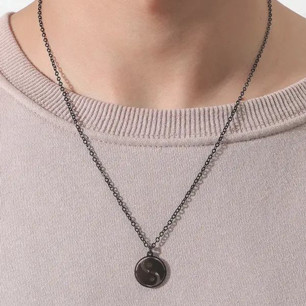 Wholesale Simple Style Geometric Stainless Steel Plating Couple