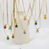 Wholesale Fashion Geometric Stainless Steel Plating Pendant Necklace 1 Piece