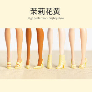 Jasmine yellow (4 pairs) / Supermodel dolls have similar foot shapes and can be worn