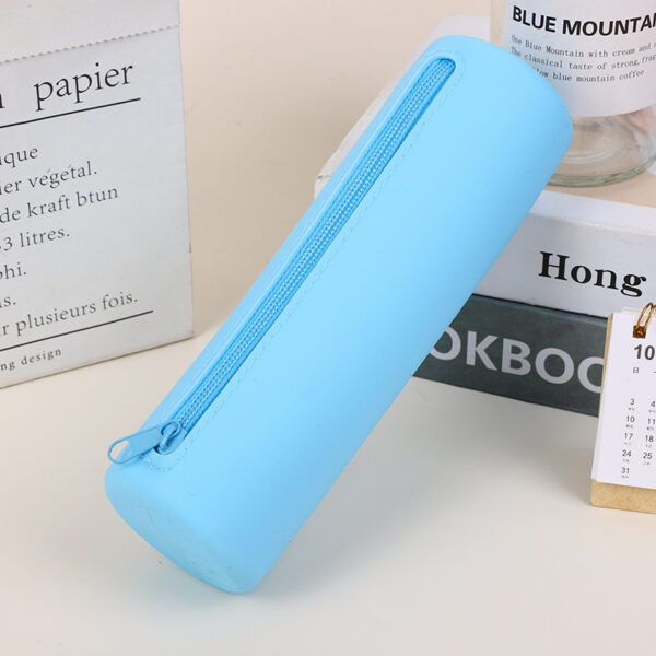 Wholesale School Bag Silicone Pencil Case Fountain Pen Stationery Bag