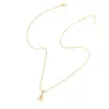 Wholesale Copper Letter Pendant Necklace