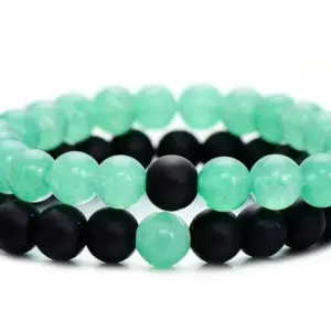 Green Chalcedony Frosted