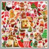 oly-af75a7671eee57e669cb9a7de6a2c5cc Wholesale 50pcs/pack Christmas ins style holiday waterproof stickers