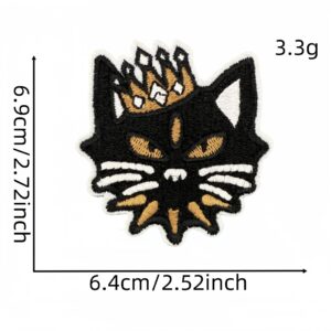 Punk style badge cloth sticker 4#