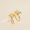 Wholesale Jewelry Fashion Letter 304 Stainless Steel Gold Plated Plating Stainless Steel Rings