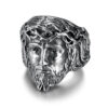 oly-af8292baba5779385588cf58e582e362 Wholesale Selling Ring Vintage Stainless Steel lished Gold Plated YS Figure Men's Ring