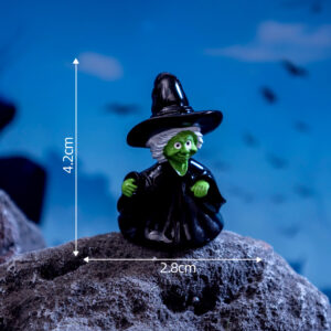 1#green face witch / 12 styles of Halloween magic night