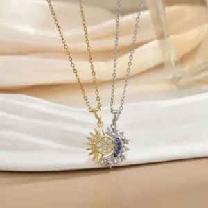 Magnetic Couple Necklace Xl0282ga