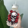 Wholesale Skull cup 16oz Cup UV DTF Wraps
