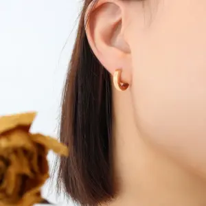 F225 Rose Gold All-Match Earrings