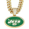 Wholesale Hip Hop Jet Necklace Men's Cuban Chain