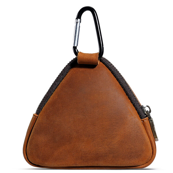 Wholesale Crazy Horse Leather Waist Wallet Coin Purse Multifunctional Genuine Leather Key Pouch