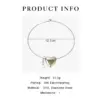 PVD Coated Real Gold Plated Heart Shape 316 Stainless Steel Simple Style Classic Style Waterproof Non Tarnish Irregular Choker