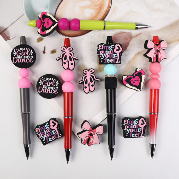 oly-afe530219cecaf84a748b7970ca4188f Wholesale Pink ballet silicone beads