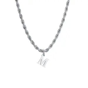 Steel Color / Letter M