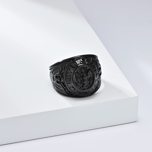 oly-b00c958eff4963bbb79eb6dbc14ad66d Wholesale Retro American National Emblem Condor Eagle Titanium Steel Ring Army Marine Corps White Head Sea Eagle Stainless Steel Ring