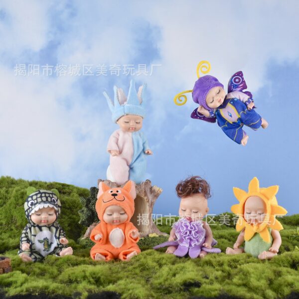 oly-b01504b0d64b1e7551d0d000ffdb9243 Wholesale Factory direct 3 inch and a half ZR051A series mini rebirth doll for simulation source bjd doll