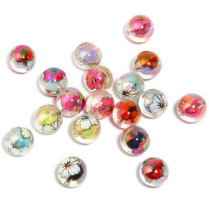 Bead style in beads (randomly mixed colors) / 16mm