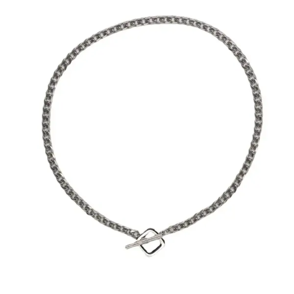 Wholesale Jewelry Simple Style Lock 304 Stainless Steel 14K Gold Plated Plating Necklace
