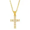 Wholesale Copper Plating Cross Necklace