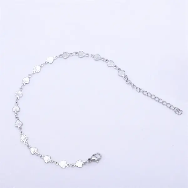 Wholesale 316L Stainless Steel Geometric Waterproof Non Tarnish Surgical Steel IG Style Simple Style Chain Bracelet Chain Necklace Anklet For Unisex