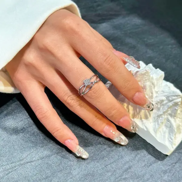 Wholesale Jewelry Vintage Style Classic Style Geometric 304 Stainless Steel Plating Open Rings