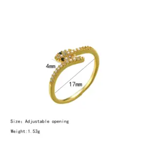 J101 Golden Black-Eyed Snake