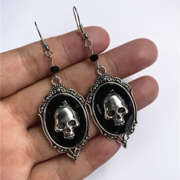 oly-b0440a501d211a13095abf4663601fe5 Wholesale Gothic skull pendant, Gothic skull earrings factory direct sales
