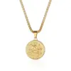 Wholesale Jewelry Fashion Constellation 304 Stainless Steel 18K Gold Plated Gold Plated Stainless Steel Necklaces