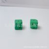Wholesale Acrylic painted square cheese beads