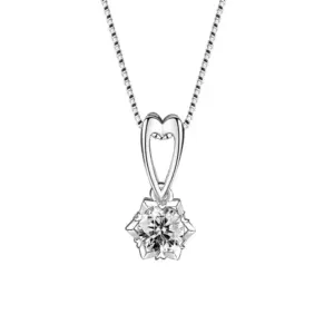 Txl240 [Single Pendant Not Necklace]] / Silver Plated