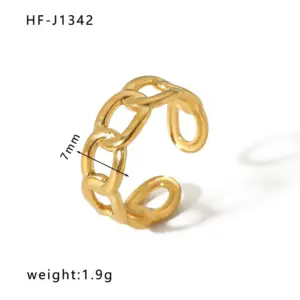 HF-J1342-Gold / Adjustable Opening