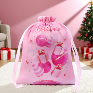 Satin Christmas Gift Bag - 1; 20*25cm