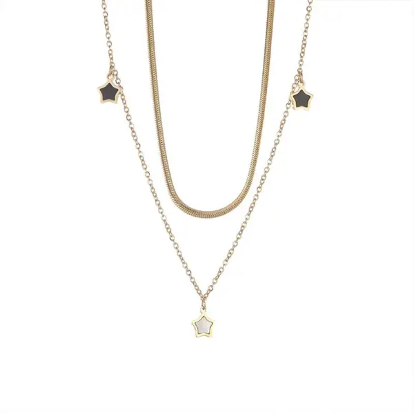 Wholesale PVD Coated 18K Gold Plated Geometric 304 Stainless Steel Waterproof Non Tarnish 304 Stainless Steel Bracelets