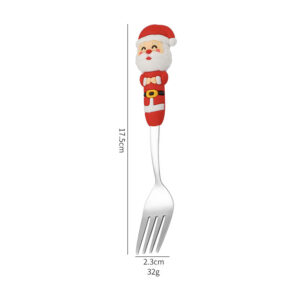 Santa fork [silver]