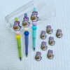 oly-b09cae9ac79cc5d2f3662212eb2bebc4 Wholesale Product: Pumpkin Flower Ghost Silicone Cartoon Beads Beads Factory Wholesale Ready Stock