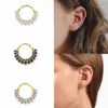 Wholesale 1 Piece Ear Cartilage Rings & Studs Fashion Solid Color 925 Sterling Silver Plating Inlay Zircon