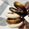oly-b0caf7395e29c534ca1902dfb5219b72 Wholesale Vintage Gilded Imitation Marble Stacking Bracelet